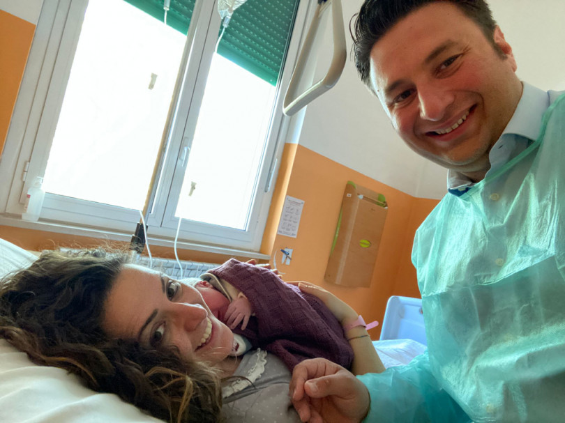 Il sindaco è diventato papà